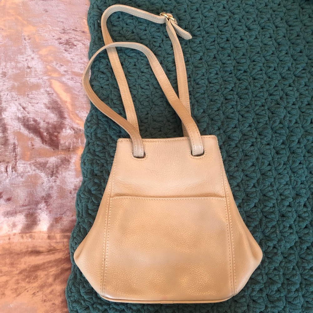 Coach Beige Bucket Bag